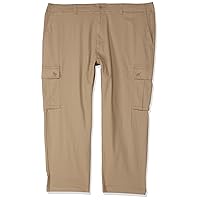 Amazon Essentials Men's Straight-Fit Stretch Cargo Pant (Available in Big & Tall)