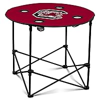 Logo Brands Officially Licensed NCAA Unisex Round Table, One Size, Team Color