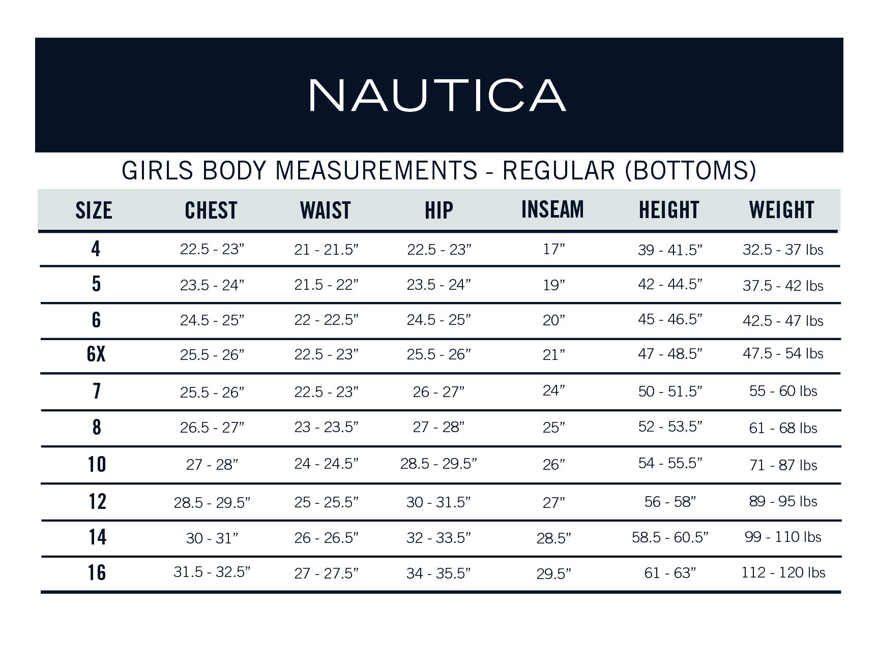 Nautica Girls' School Uniform Stretch Twill Skinny Leg Pant