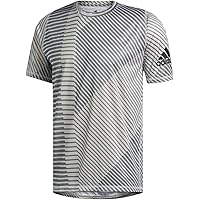 adidas Men Tshirt Training Freelift Sports Athletic Heather Strong Graphic Tee DU1470 (L)