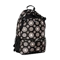 Hanna Hula Backpack, Cookie Flower Cafe, Deodorizing Shoe Case, Backpack, Lightweight, Large Capacity, Holds 2 Rackets, Water Repellent