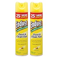 Multi-Surface Dusting and Cleaning Spray, Lemon Zest, 12.5 Ounce (Pack of 2)