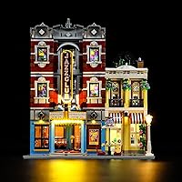 LIGHTAILING Light for Lego- 10312 Jazz-Club - Led Lighting Kit Compatible with Lego Building Blocks Model - NOT Included The Model Set