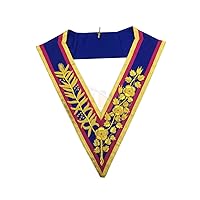 Masonic Mark Regalia Grand Full Dress Hand Embroided Collar
