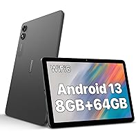 Tablet, 10 Inch Wi-Fi Model, UMIDIGI G2, Tab, 8 GB RAM (4 GB + 4 GB Extended RAM), 64 GB ROM (microSD Card Expansion up to 1TB), Android 13, Resolution: 1280 x 800 Tablet, GMS Certified, Wireless