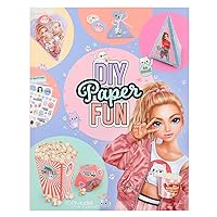 12581 TOPModel Cutie Star DIY Paper Fun Creative Book Set with 32 Colourful Pages for Crafting and Designing Letters, Postcards etc. Includes 8 Sticker Sheets