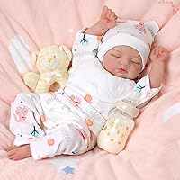 BABESIDE Reborn Baby Dolls, Cute Realistic-Newborn Baby Dolls Poseable Real Life Lifelike Baby Dolls