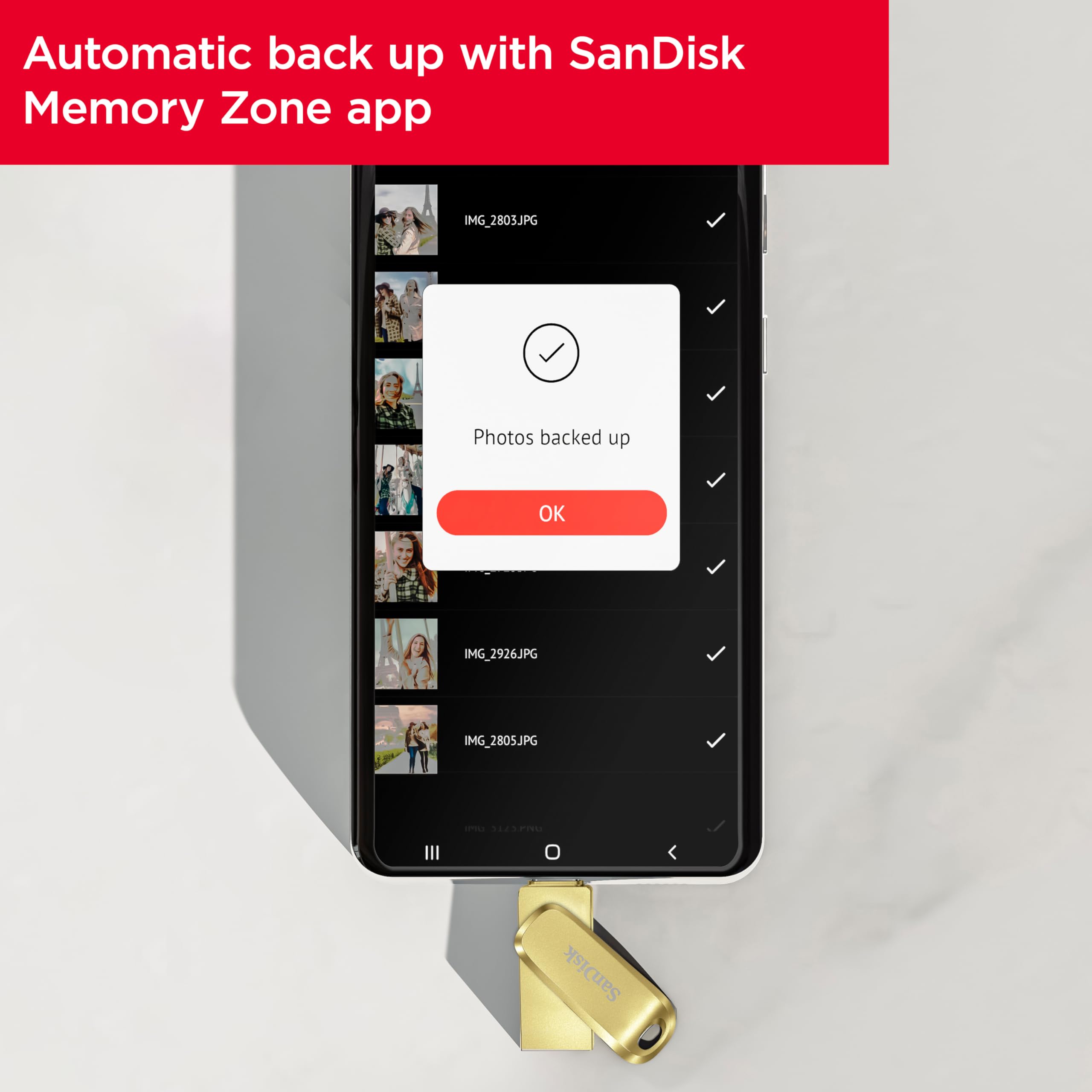 SanDisk 256GB Ultra Dual Drive Luxe USB Type-C - Up to 400MB/s - SDDDC4-256G-G46GD