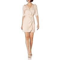 The Kooples Women's Short Dress with Mid-Length Sleeves