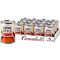 Campbell's Homestyle Harvest Tomato Soup With Basil, 16.3 OZ Can (Case of 12)
