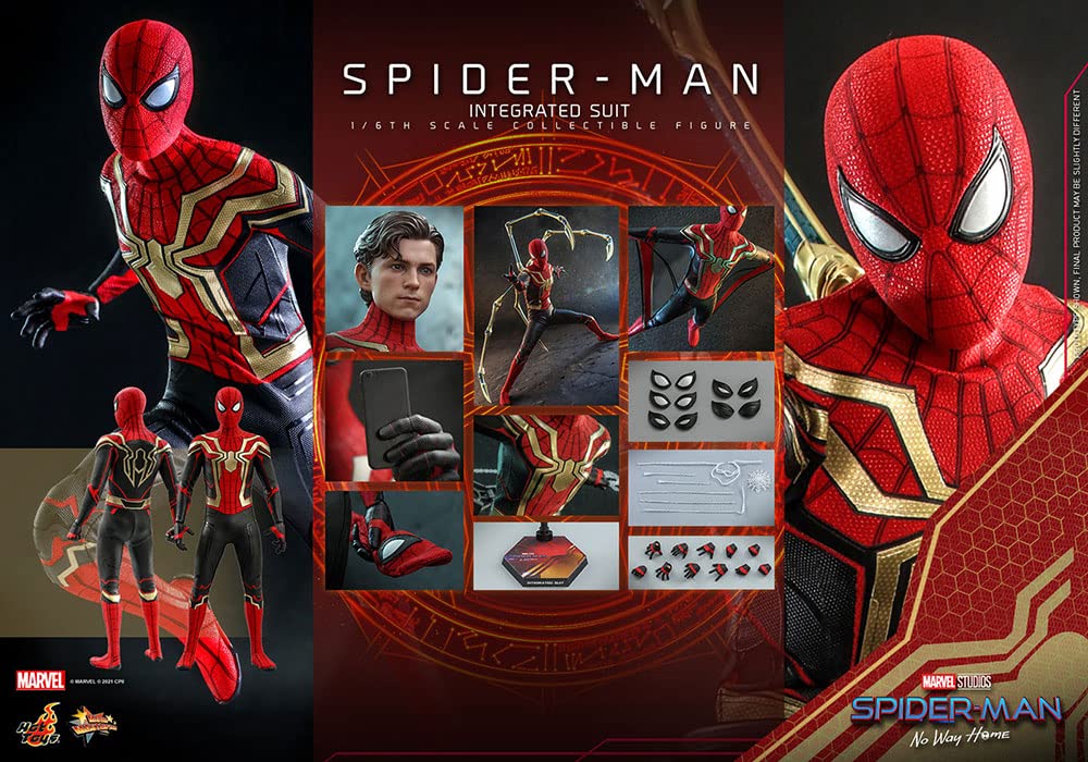 Mua Hot Toys Movie Masterpiece Spider-Man No Way Home 1/6 Scale Figure  Spider-Man (Integrated Suit Version) trên Amazon Nhật chính hãng 2023 |  Giaonhan247