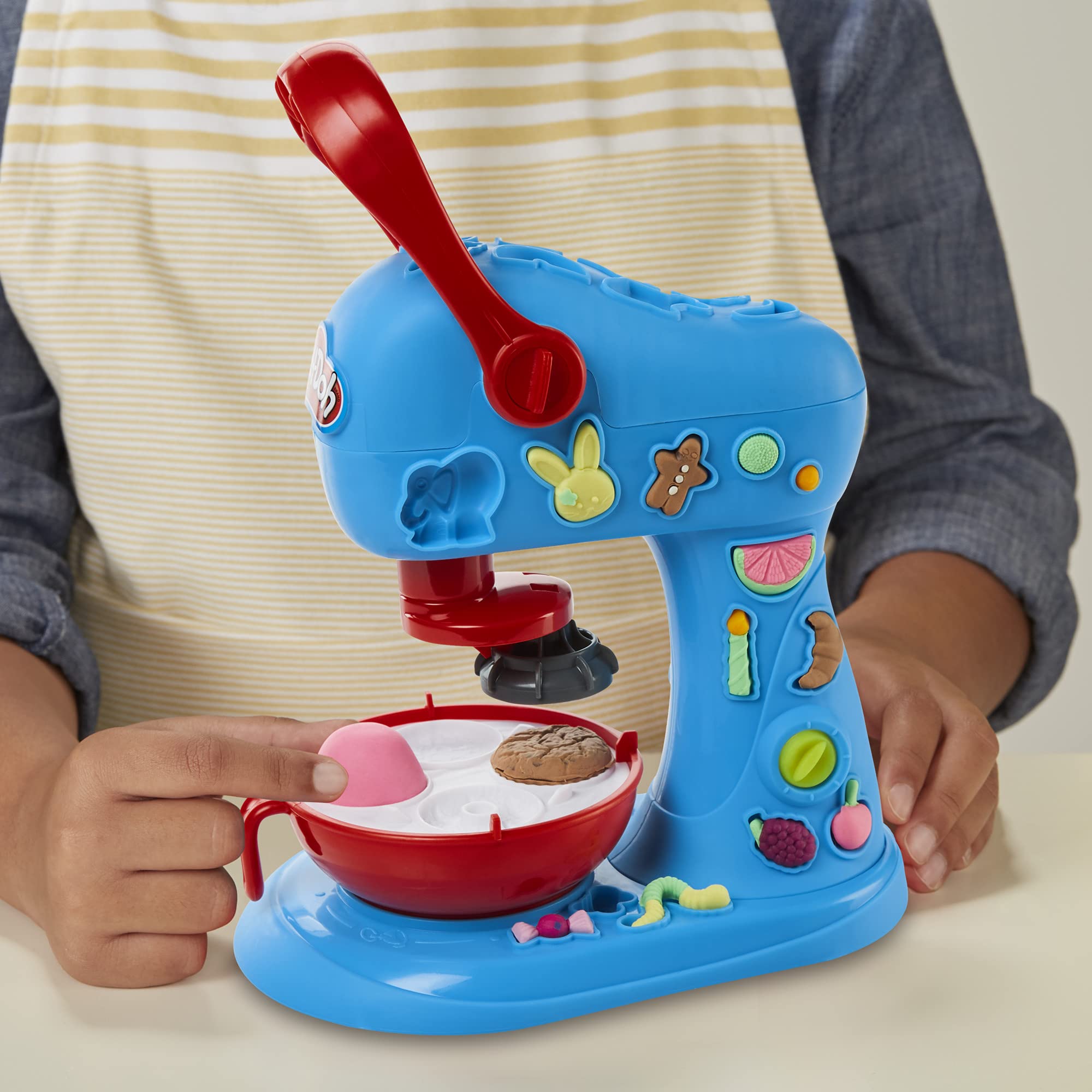 Play-Doh Kitchen Creations Ultimate Cookie Baking Playset with Toy Mixer, 25 Tools, and 15 Cans, Toddler Toys, Non-Toxic (Amazon Exclusive)