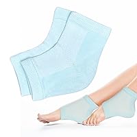 Moisturizing Socks Lotion Gel for Dry Cracked Heels, Spa Gel Socks Humectant Moisturizer Heel Balm Foot Treatment Care Heel Softener Sock (1 Pair)