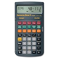 Calculated Industries 4054 Construction Master 5 en Espanol Construction Feet-Inch-Fraction Calculator for Carpenters [Calculadora de construcción con pies, pulgadas y fracciones para carpinteros]