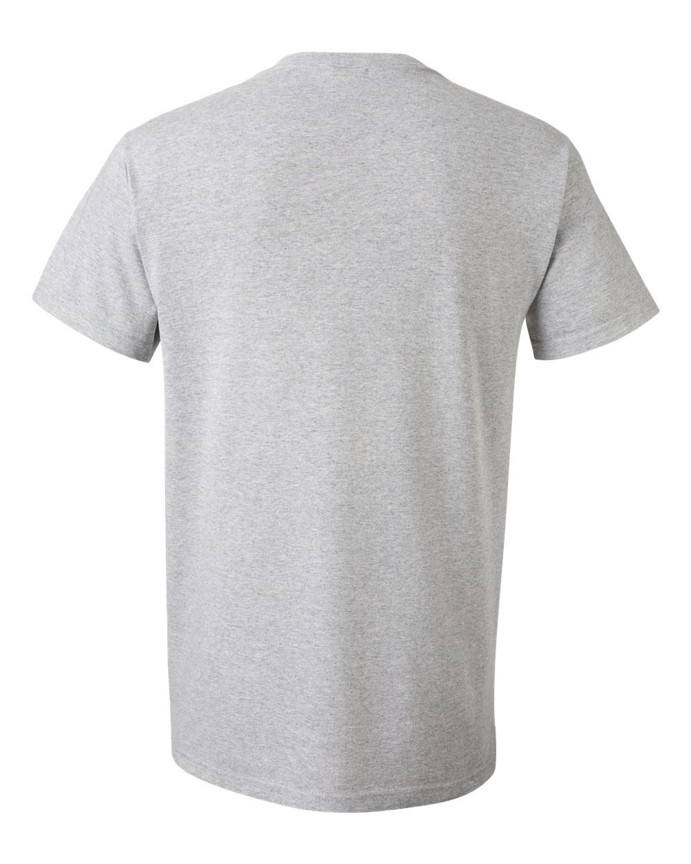 Fruit of the Loom Men's Pocket Crew Neck T-Shirt - XX-Large - Heather Gray (Pack of 4)