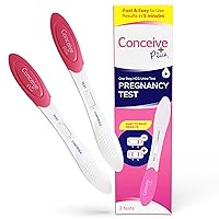 Pregnancy Test 2-Pack - Early Detection Pregnancy Test - Easy to Use, Discreet Pregnancy Tests for Home Use - Fast Results in 3 Minutes - Accurate Positive Pregnancy Test Kit