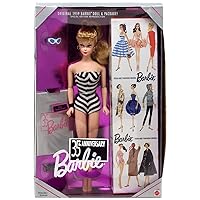 Barbie 35th Anniversary Special Edition Reproduction of Original 1959 Barbie Doll & Package (1993) - Blonde Hair