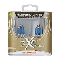 9006 (HB4) SilverStar zXe GOLD High Performance Halogen Headlight Bulb - Headlight & Fog Light, Bright White Light Output, Best HID Alternative, Xenon Charged Technology (Contains 2 Bulbs)
