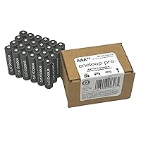Eneloop Panasonic BK-4HCA24/CA pro AAA High-Capacity Ni-MH Pre-Charged Rechargeable Batteries, 24-Battery Pack