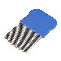 Ezy Dose Kids Lice and Eggs Comb | Hair Care for Baby, Toddler, Adult | Stainless Steel Pin Teeth