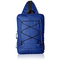 Buxton Men's Thor Sling Backpack Accessory, midnight blue,