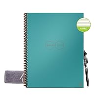 Core Reusable Smart Notebook | Innovative, Eco-Friendly, Digitally Connected Notebook with Cloud Sharing Capabilities | Lined, 8.5