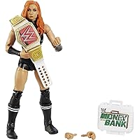 WWE Becky Lynch Elite Collection Action Figure, 6-in/15.24-cm Posable Collectible Gift for WWE Fans Ages 8 Years Old & Up
