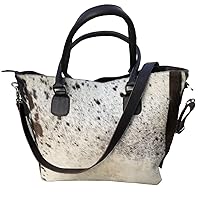 Cowhide Tote Bag Travel Bag Womens Natural Animal Print Real Hairon Leather Crossbody Bag Shoulder Bag