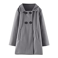 5t Girls Winter Coat Windproof Coat Jacket Kids Warm Fleece Outerwear Jacket Winter Coat Teenage Girl