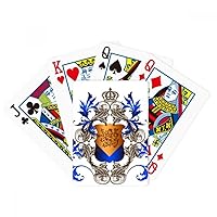 Medieval Knights of Europe Crown Emblem Shield Poker Playing Magic Card Fun Board Game