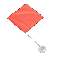 Seachoice Nylon Skier Down Flag w/Suction Cup, 24 in. Pole, Conforms to State Laws in AZ, CA, CO, ID, MO, NE, NM, OR, TX, UT and WA