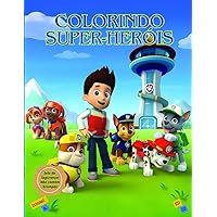 Colorindo super-heróis (Portuguese Edition)
