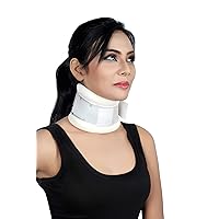 Wonder Care Cervical Collar for Neck Pain Height Adjustable Neck Support Brace for Spondylitis Neck Pain Relief for Men & Women-Size 1