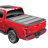 BAK BAKFlip MX4 Hard Folding Truck Bed Tonneau Cover | 448135 | Fits 2019-2024 Chevy/GMC Silverado/Sierra (Works with Carbon Pro Bed) Works w/MultiPro/Flex Tailgate 5' 10