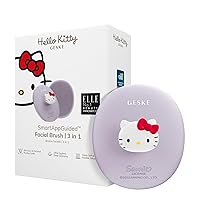 x Hello Kitty | SmartAppGuided™ Facial Brush | 3 in 1 | Professional Facial Cleansing Brush with Handle | Skin Cleansing Soft Silicone Facial Brush | Routine Skincare | Gentle Cleansing