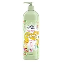 Suave Kids Naturals Shampoo Sulfate Free Shampoo for Kids Curls, Sweet Almond and Honey Dermatologist Tested and Tear-free Shampoo 20 oz