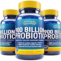Probiotics Supplement for Women and Men + Nootropic Brain Support Supplement Fat Burner for Women for Weight Loss Support
