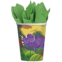 Prehistoric Dinosaurs Cups, 9 oz., Party Favor (Pack of 8)