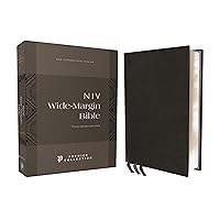 NIV, Wide Margin Bible (A Bible that Welcomes Note-Taking), Premium Goatskin Leather, Black, Premier Collection, Red Letter, Art Gilded Edges, Comfort Print NIV, Wide Margin Bible (A Bible that Welcomes Note-Taking), Premium Goatskin Leather, Black, Premier Collection, Red Letter, Art Gilded Edges, Comfort Print Leather Bound