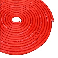 Conext Link 10 ft 4 GA Gauge AWG Car Amplifier Battery Power Cable Ground Wire CCA Frost Red （10831）
