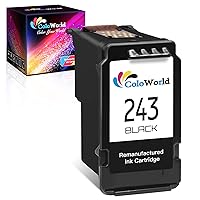 Remanufactured Ink Cartridge Replacement for Canon PG-243 PG-245XL 245XL for Pixma MX492 MX490 TR4520 MG2522 MG2922 MG2520 MG2920 MG3022 MG2420 iP2820 TS202 TS3122 MG3029 Printer (1 Black)