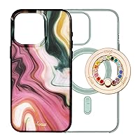 Sonix Case + Magnetic Ring (Rainbow) for MagSafe iPhone 15 Pro Max | Agate