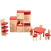 Goki Doll Furniture Kitchen (9 Piece)