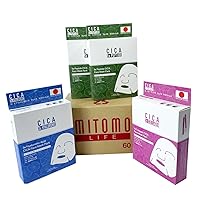 ＭＩＴＯＭＯ　ＬＩＦＥ MITOMO LIFE CICA Collagen Hyaluronic Peptide Face Mask Pack - Natural Glow and Dark Spot Reduction for Vibrant Skin[TLCC00001-07-027]