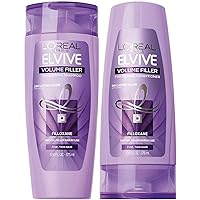 Elvive Volume Filler Thickening Shampoo and Conditioner Set, 12.6 Ounce Each