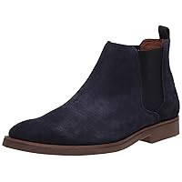 Driver Club USA Men's Luxury Leather Boot with Lug Sole Ankle