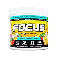 Advanced Focus Mtashed Mango Splash - Focus and Concentration Formula with NooLVL - Mental Clarity & Energy Boost for Gaming, Work & Study - Sugar Free & Keto Friendly - (40 Servings)