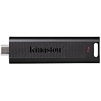 Kingston USB DT MAX 1TBType C 3.2 Gen 2 Reading: 1,000MB/sec Writing: 900MB/sec (DTMAX/1TBCR)