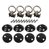 US Cargo Control L Track Tie Down System, Perfect for Use As Anchor Points in Truck Beds or Trailers to Tie Down Your UTV, ATV, Motorcycle, Snowmobile Or Lawnmower, 22 Piece Kit