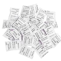 Kisbeibi Silica Gel - 200pcs Silica Gel Desiccant Packs Moisture Damp Absorber Dehumidifier Odors, Drying Agent Bags for Storage Drying(White,size:3 * 4cm)